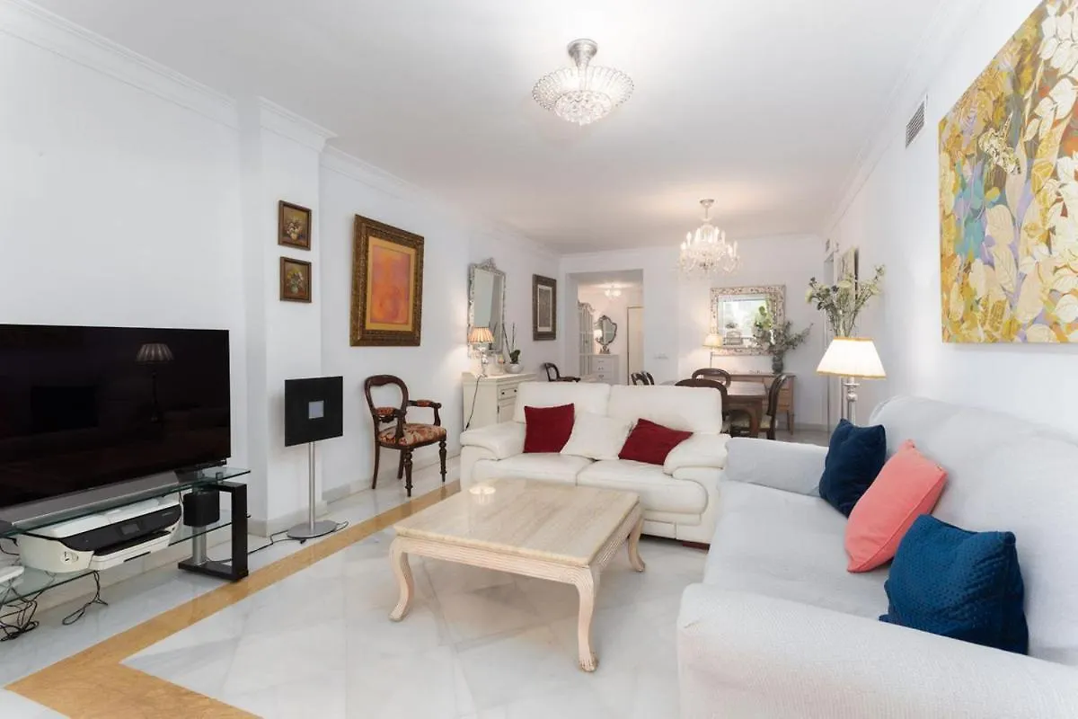 Beachfront Apartment With Parking San Pedro Alcantara Playa 5 Min Puerto Banus  Marbella